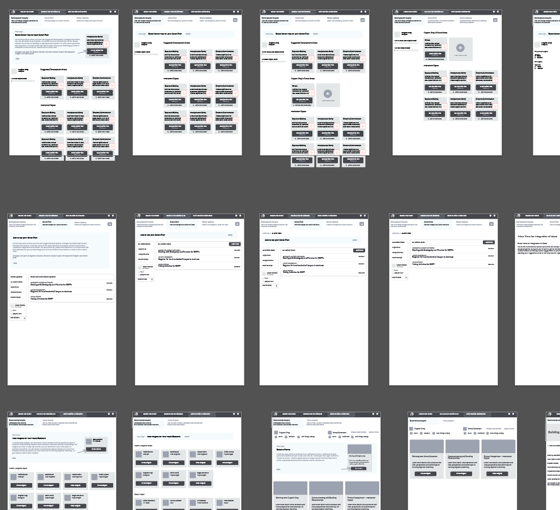 Wireframes in Illustrator